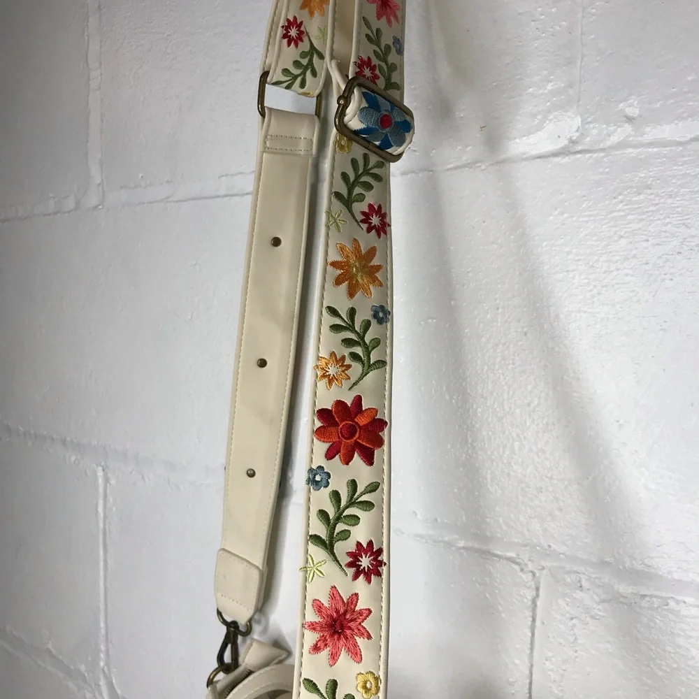 Loungefly Disney Pixar Coco Floral Guitar Crossbody Bag Tote Purse - Picture 7 of 15